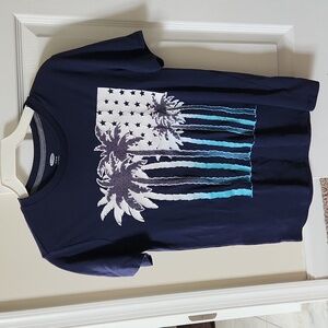 Old Navy Short Sleeve Tee shirt Navy blue XL